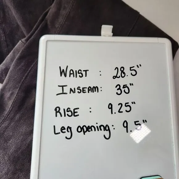 Wilsons Leather Vintage Womens 6 Tall Suede Leather Boot Pants Brown Motorcycle - Picture 7 of 7